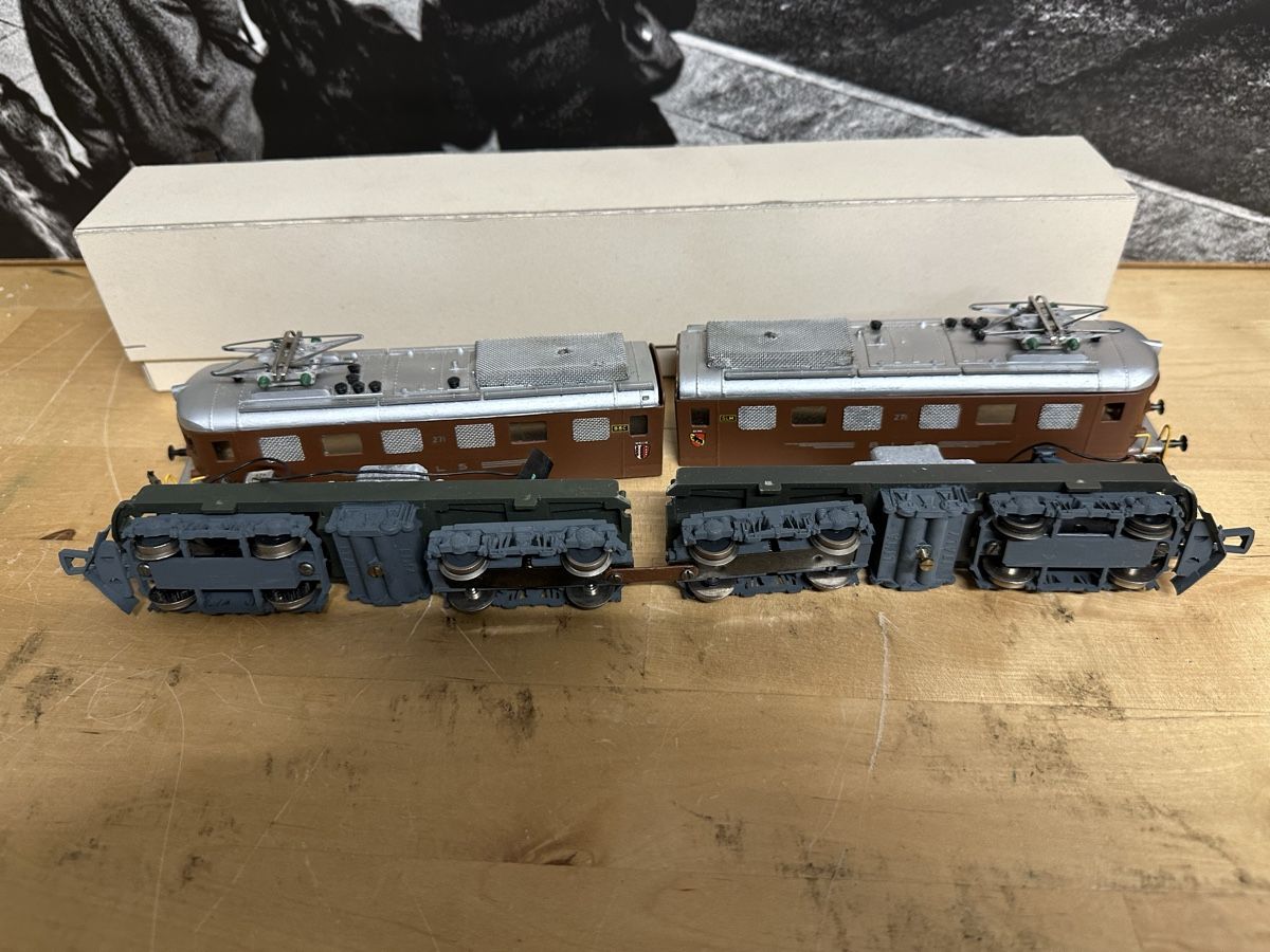 Modelleisenbahnen: Modelleisenbahn LoK BLS 271 – Defekt aus Ebikon von Gaenggeliwaar 8
