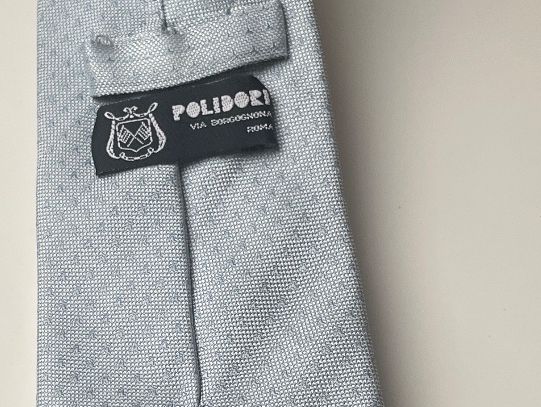Krawatten: Seidenkrawatte Polidori hellblau LIKE NEW ! – Gebraucht aus Rüschlikon von ant_5v7g 2