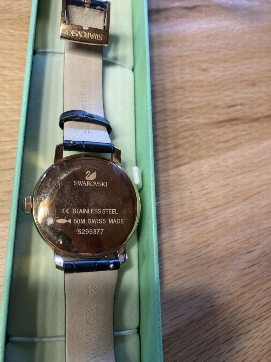 Swarovski Orologi: Swarovski Uhr 37mm Lederband – Nuovo (secondo la descrizione) da Latterbach venduto da zimmerbraun 2