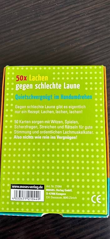 Spiele: 50x lachen gegen schlechte Laune – Gebraucht aus Baar von Fam_Baur 1