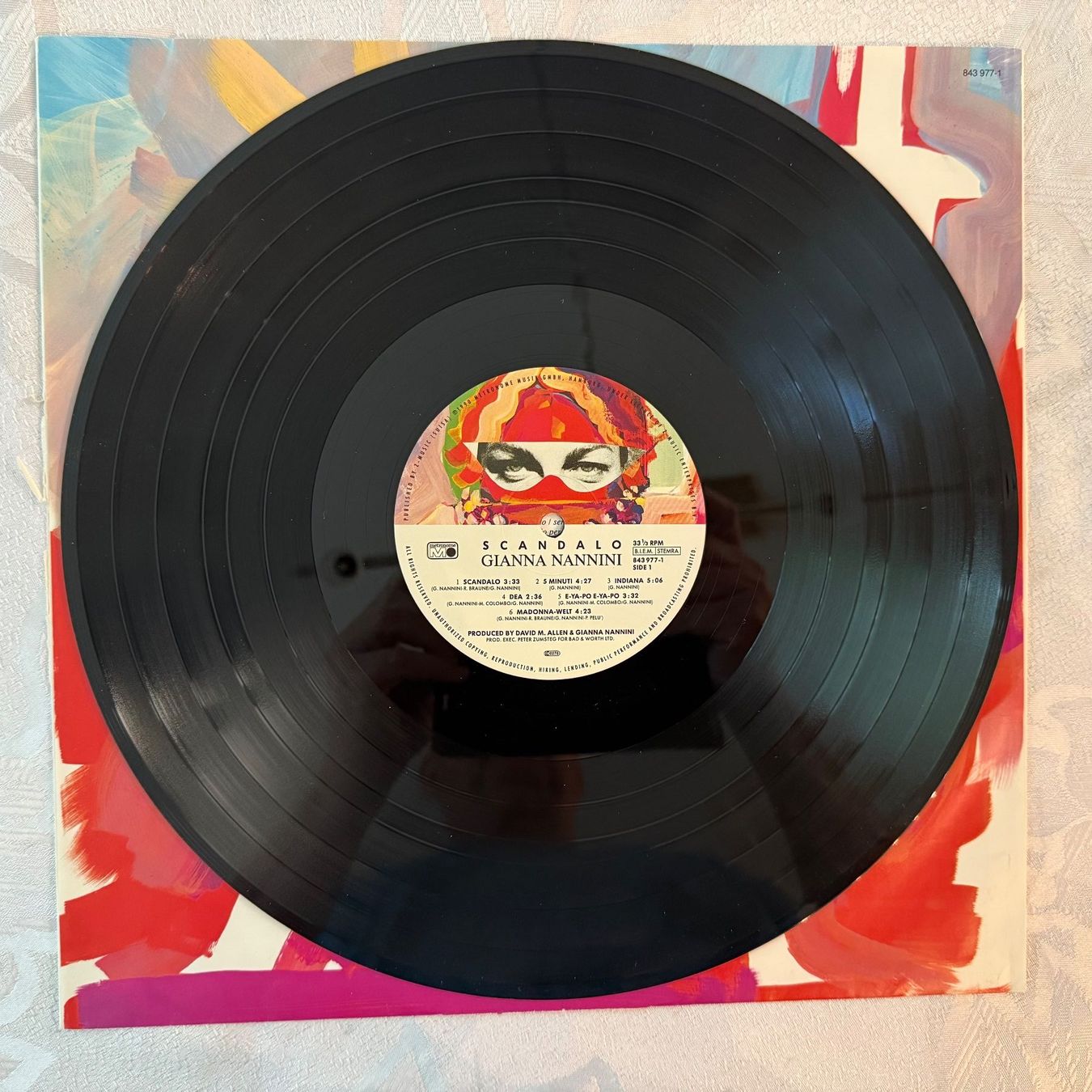 Dischi in vinile: GIANNA NANNINI -SCANDALO – Usato da Zürich venduto da fehlton 2