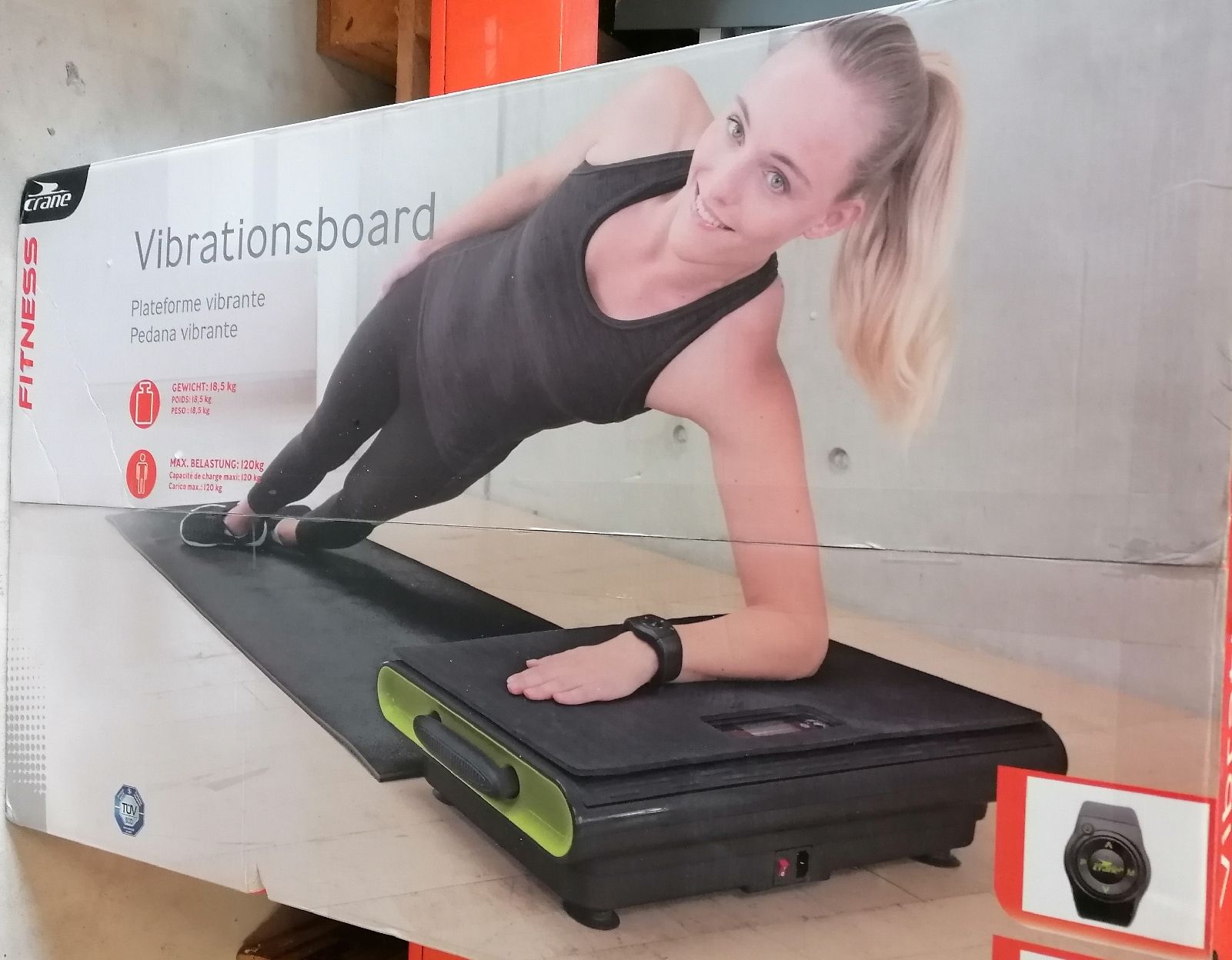 Aldi Hometrainer: Vibrationsboard – Nuovo e nell'imballaggio originale da Alberswil venduto da Myumai