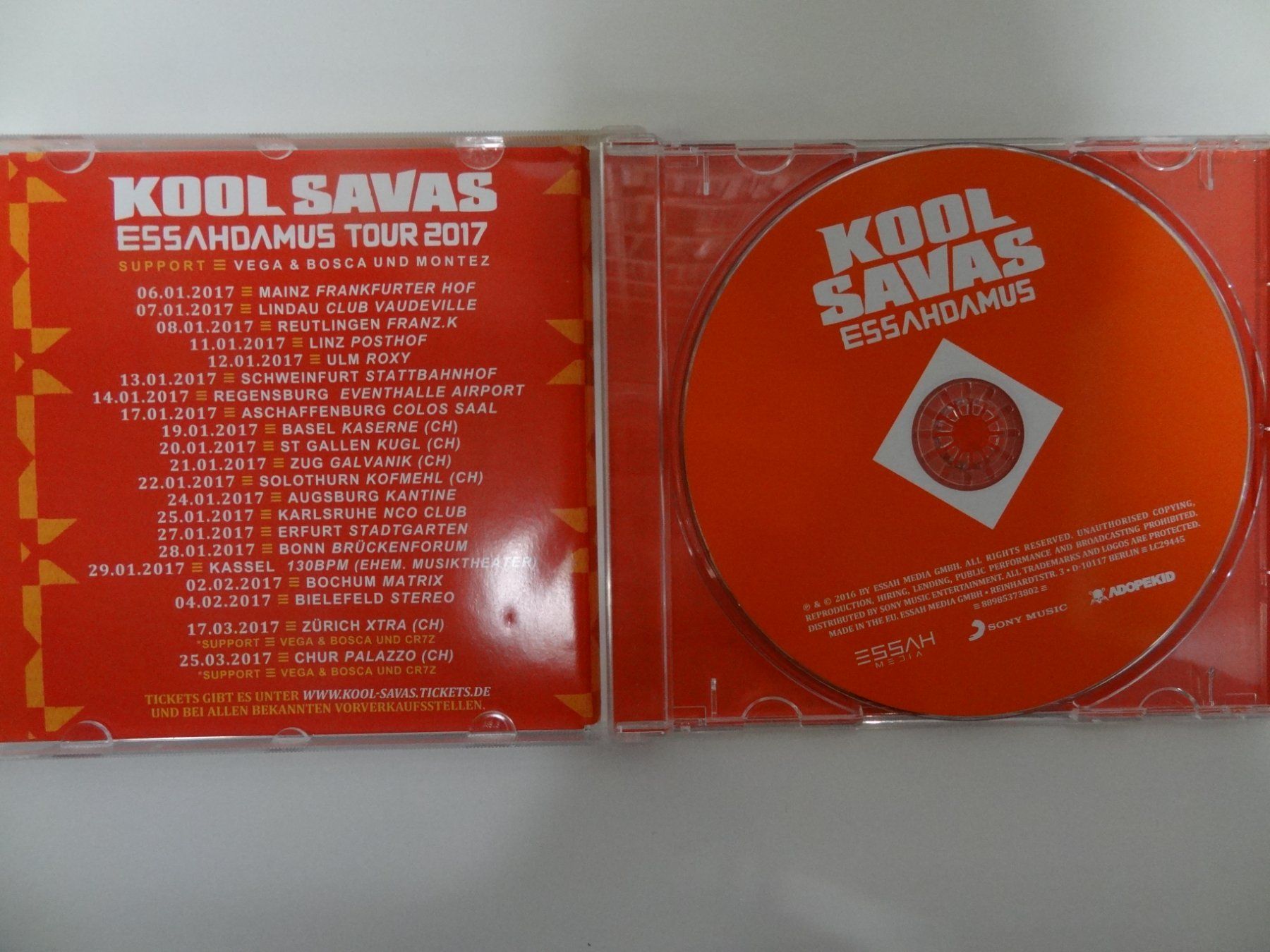 CDs: Kool Savas - Essahdamus – Gebraucht aus luzern von musicandart 2