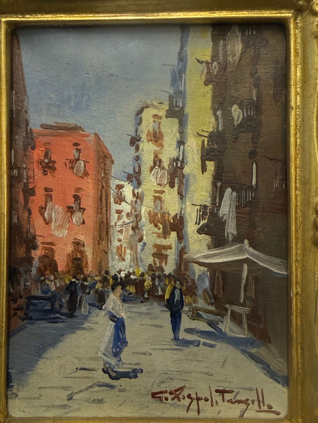 Gemälde: Giuseppe RISPOLI (1882-1960)Gemälde. (Ref-Nr.18) – Gebraucht aus Zürich von raro-quasi-2026 3
