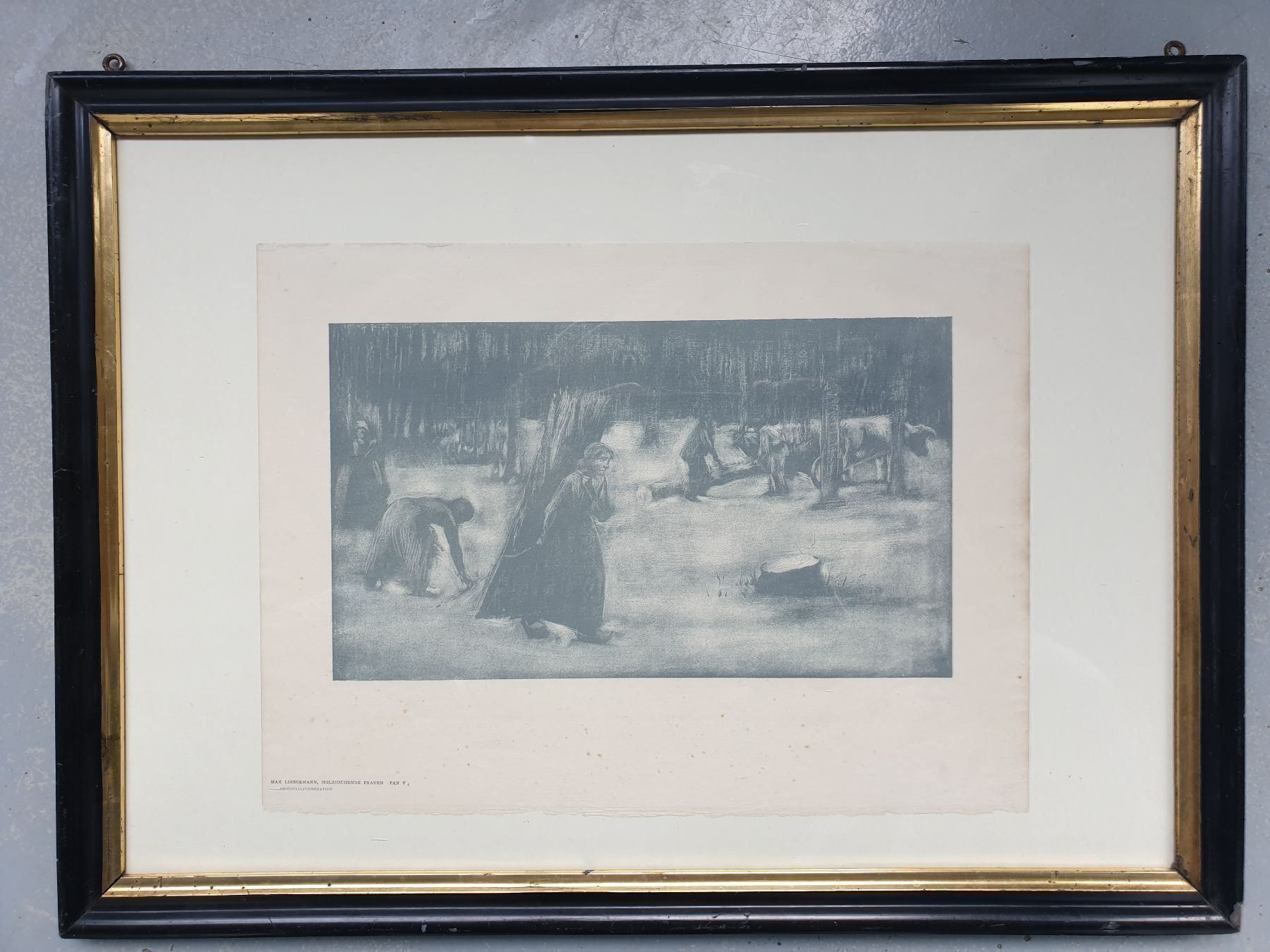 Grafica & Litografie: Originallithographie / Max Liebermann – Usato da Zürich venduto da B-Rock 1