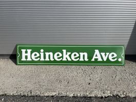Heineken Ave. Emailschild, Top Zustand, Rarität!