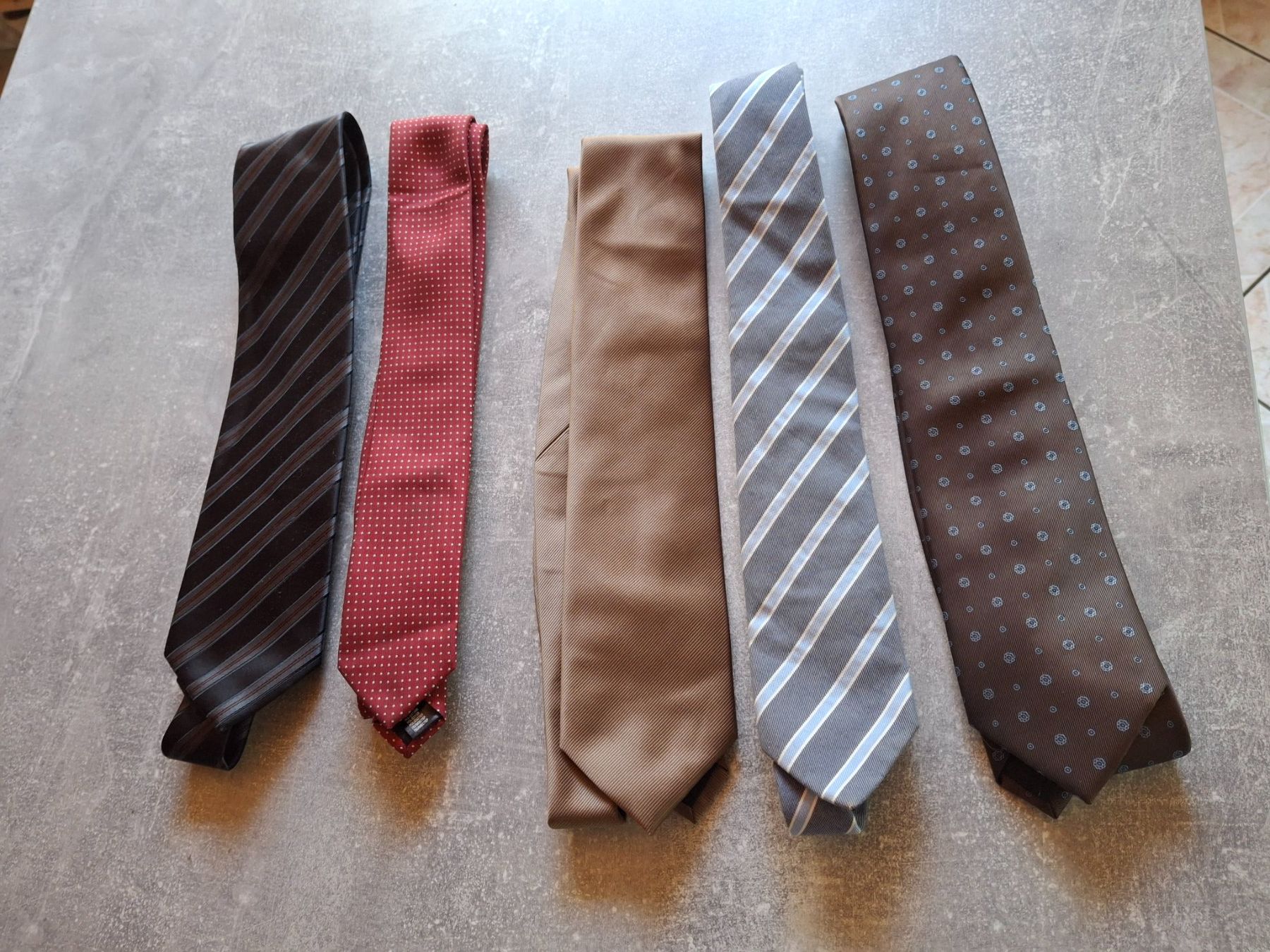 Cravatte: Cravate (5) diverses marques – Usato da Villiers venduto da san_jn5w 5