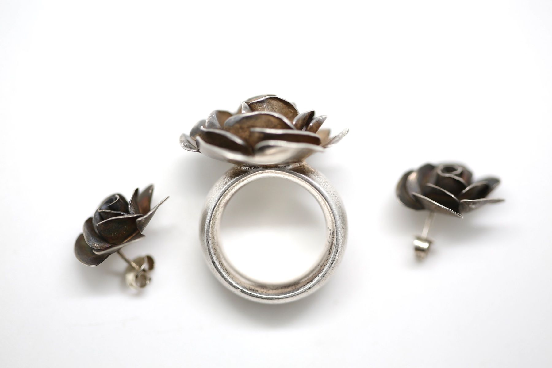 Autres bijoux: Silberring und Ohrstecker – D'occasion à Reinach BL par Han-Numismatik 3