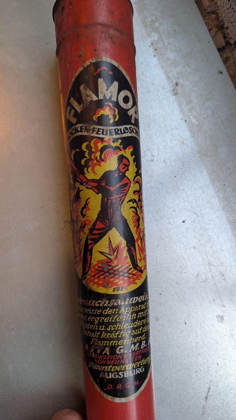 Estintori: Flamor Feuerlöscher Antik – Nuovo (secondo la descrizione) da Evilard venduto da Kody0 1
