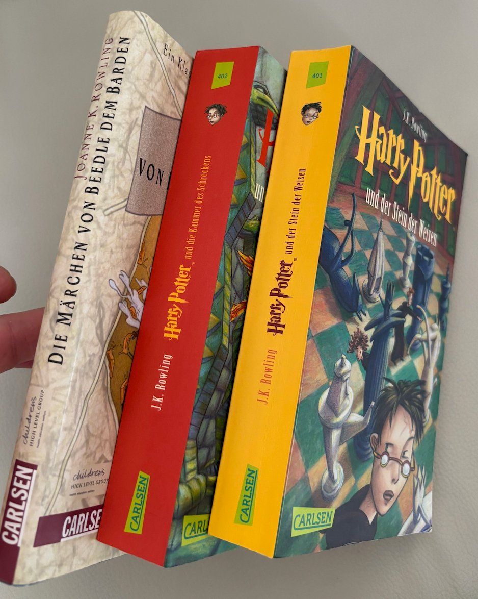 Libri: 💖 3 Harry Potter Bücher – Nuovo (secondo la descrizione) da Steinhausen venduto da esmeralda45 4