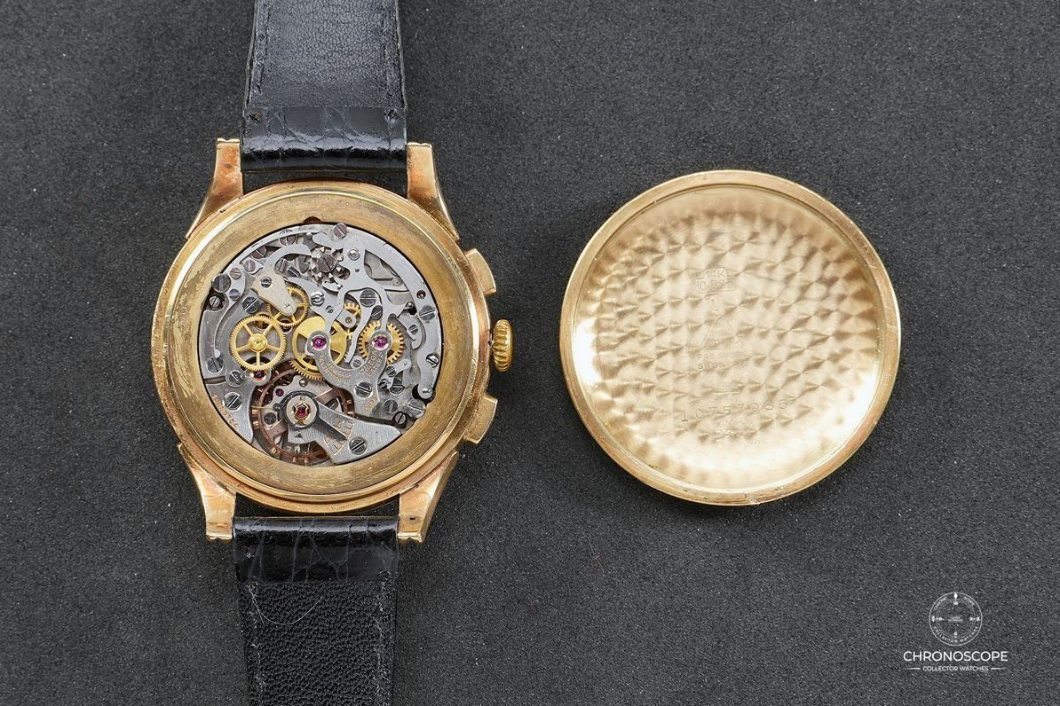 Omega Orologi: Omega Chronograph Reference OJ 2467 in 14k, original dial – Usato da Luzern venduto da ChronoScope6004 7