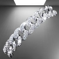 👣💫 Funkelnde Boho-Strass-Fusskette Silber ✨💎