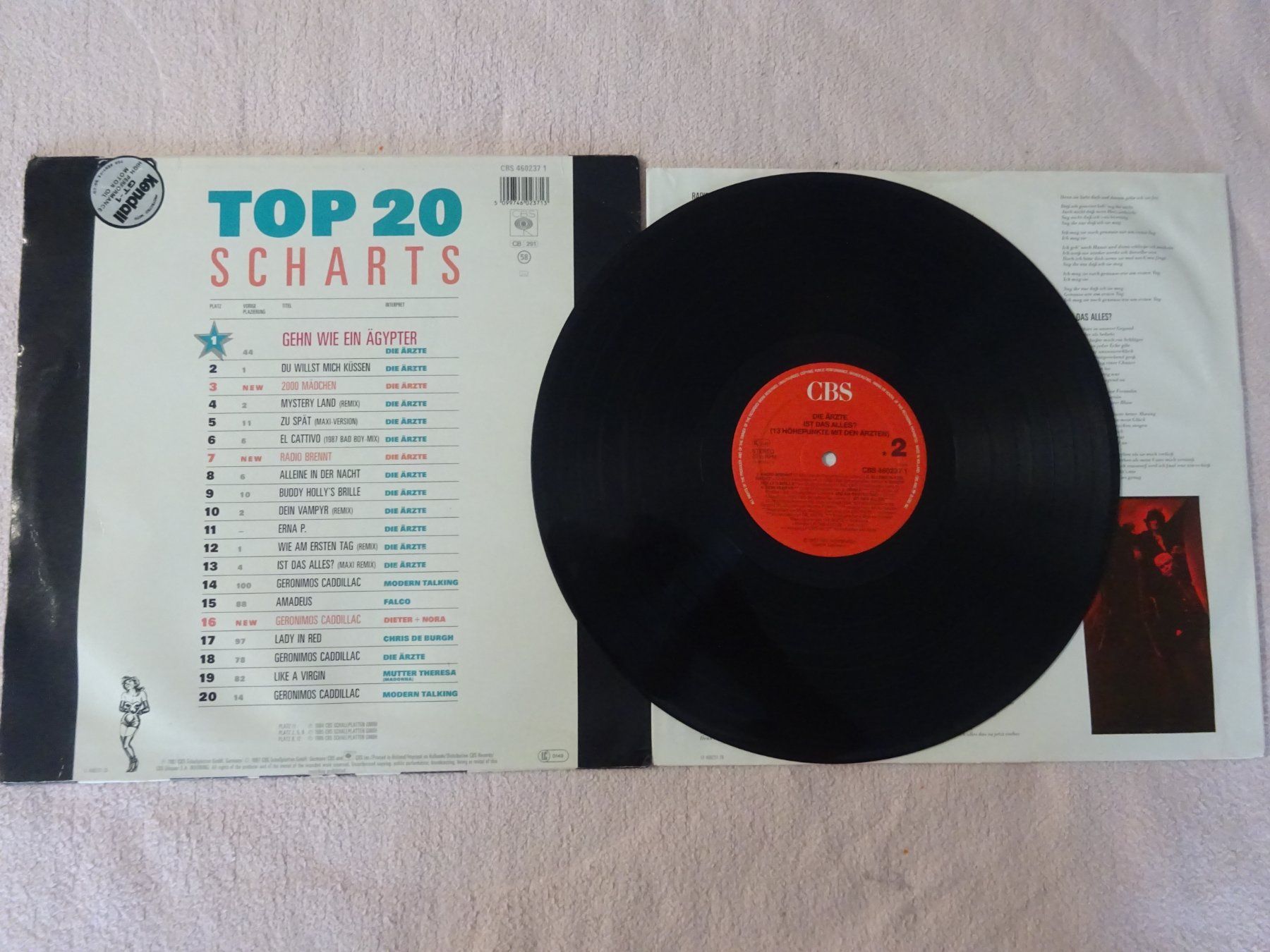Dischi in vinile: DIE ÄRZTE ** 13 HÖHEPUNKTE – Usato da Luzern venduto da xrayspex99 3