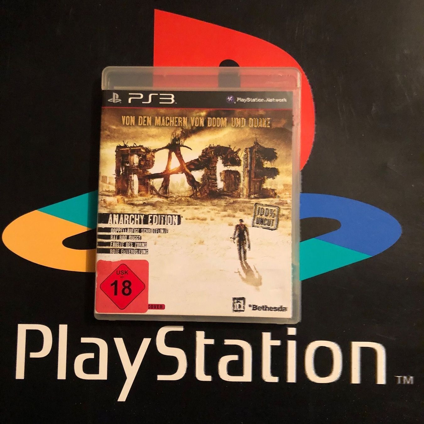 Jeux: Rage für PS3 – D'occasion à Kestenholz par Mad18