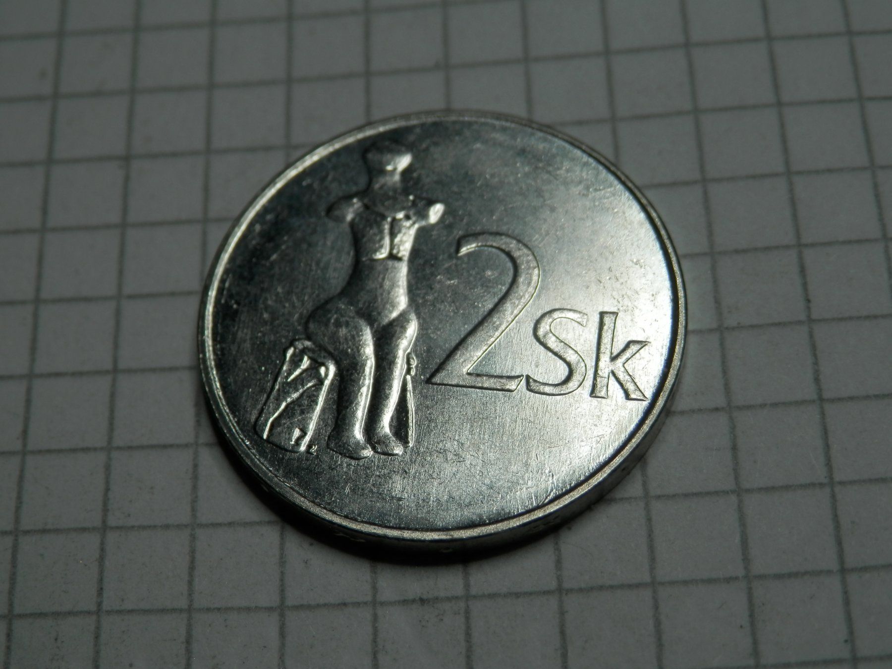 Tutti le monete: Slowakei  2 Kronen, 1993 – Usato da Weiach venduto da weiach81