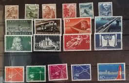 1947 bis 1953 Werbemarken postfrisch Kt. 97.-
