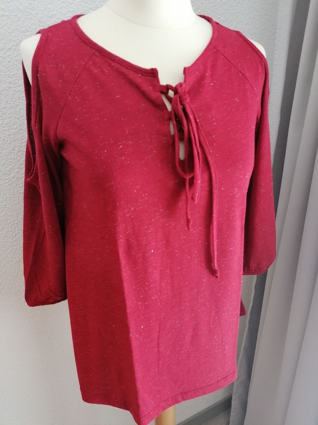 Top: Sommer Top mit Schnürung, Cut-Outs, Gr. S – Usato da Emmen venduto da Tigerlady 7