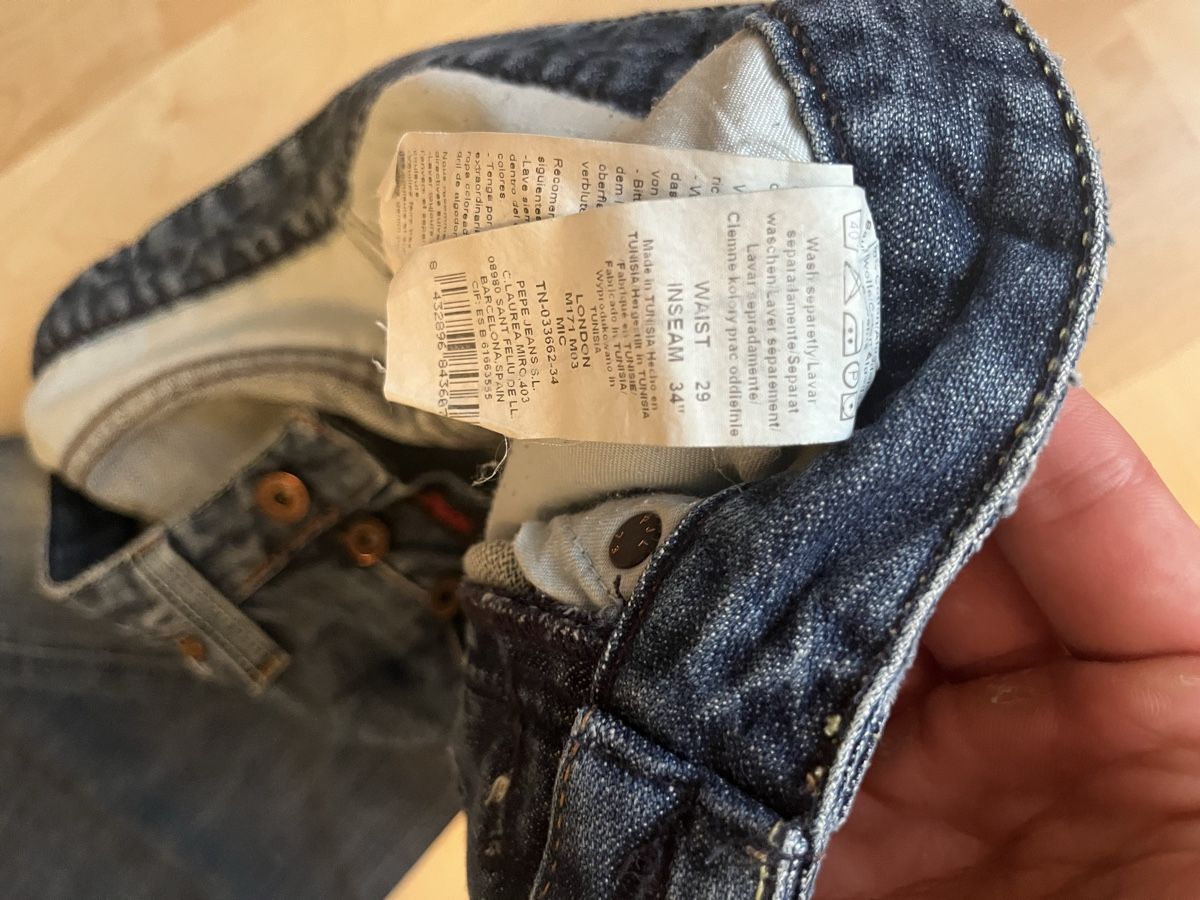 Pepe Jeans Jeans: Pepe Bootcut-Jeans Herren – Usato da Uster venduto da raf_75rb 3