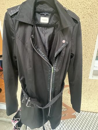 Trench femme Morgan noir avec ceinture taille42