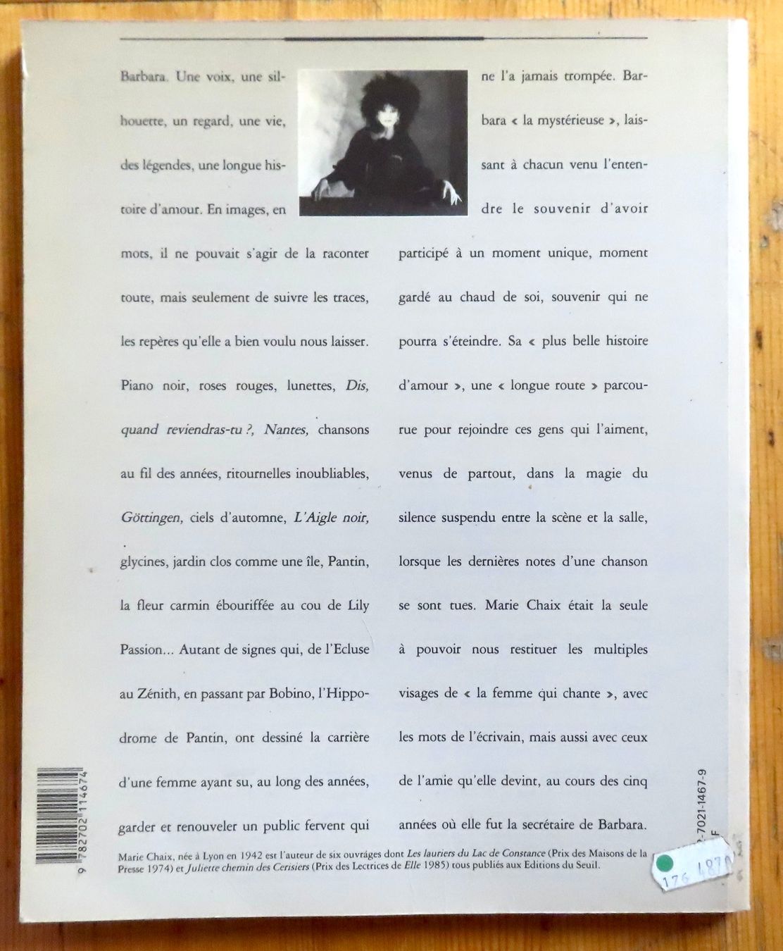 Bücher: Barbara – Gebraucht aus Le Locle von LibrairieLaBergerie 4