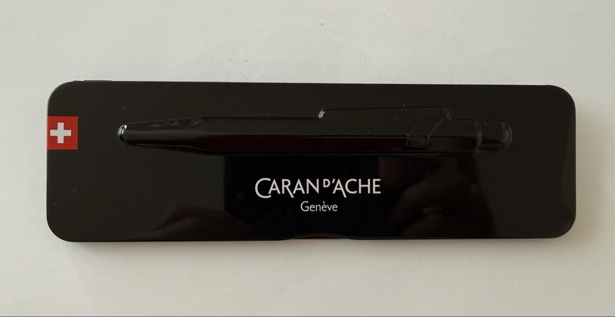Caran D'Ache Penna & Evidenziatori: Caran d'Ache 849 Kugelschreiber  Matt schwarz, – Usato da Oetwil an der Limmat venduto da TOP15 4