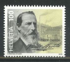 2016, Sondermarke Henri Nestlé ** (1)