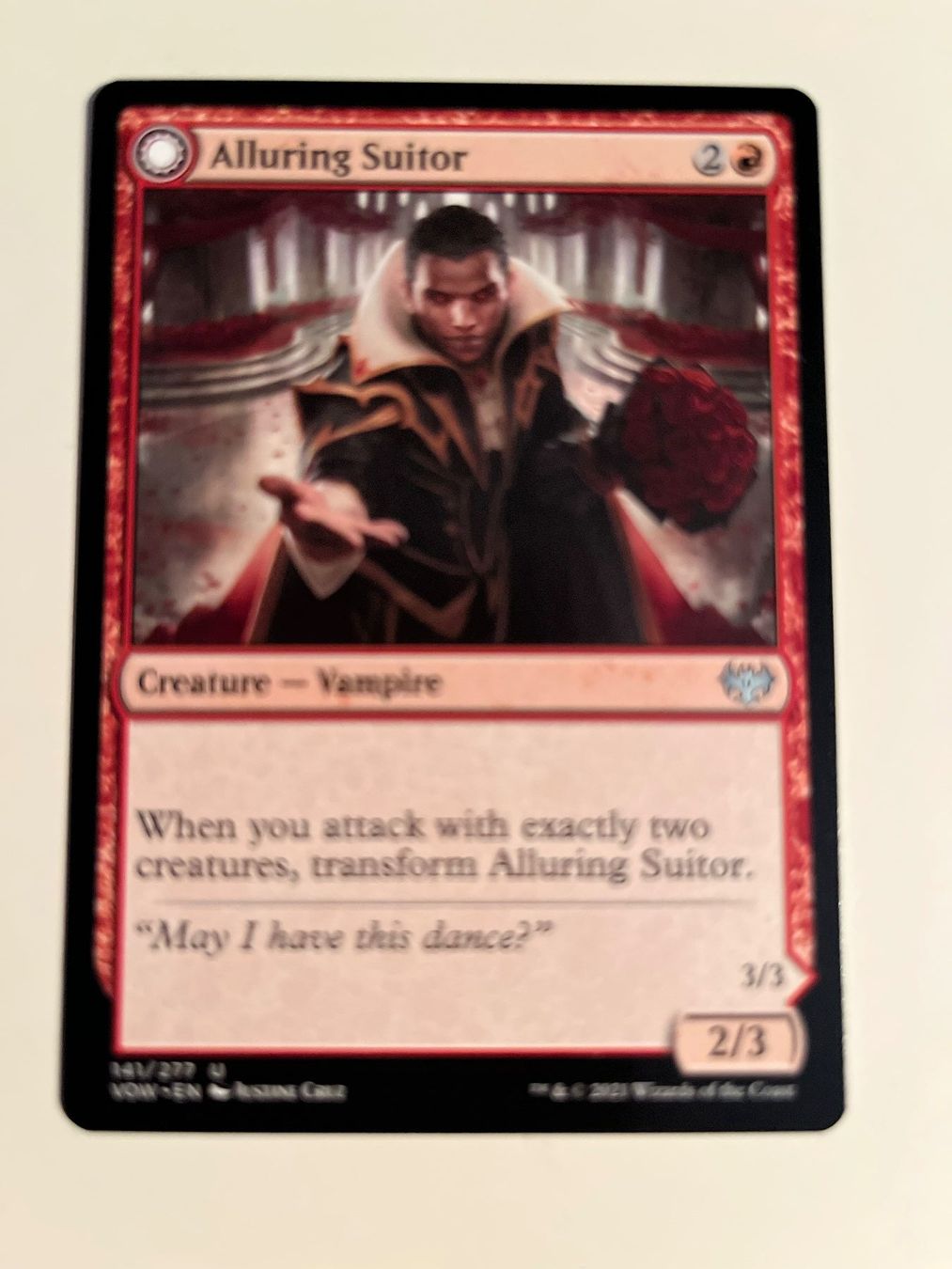 Magic The Gathering Carte collezionabili: 1 x Alluring Suitor - Magic: The Gathering - MtG – Usato da Kriens venduto da Shadi1980
