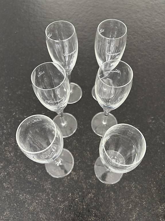 Verres: 12 Champagnergläser – D'occasion à Thun par Globi55