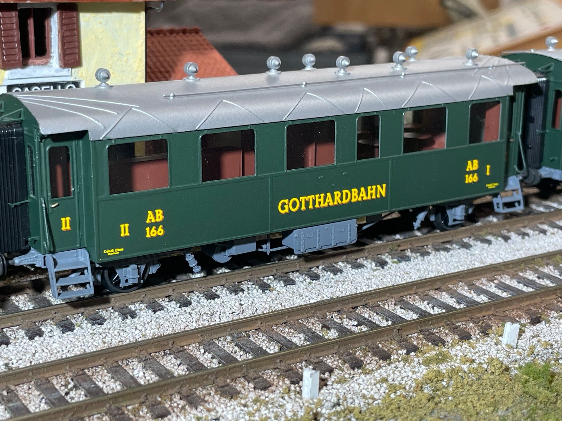 Born Modellini di ferrovie: Born, Gotthardbahn - 3 er Wagen-Set – Nuovo (secondo la descrizione) da Krummenau venduto da ferrotech 6