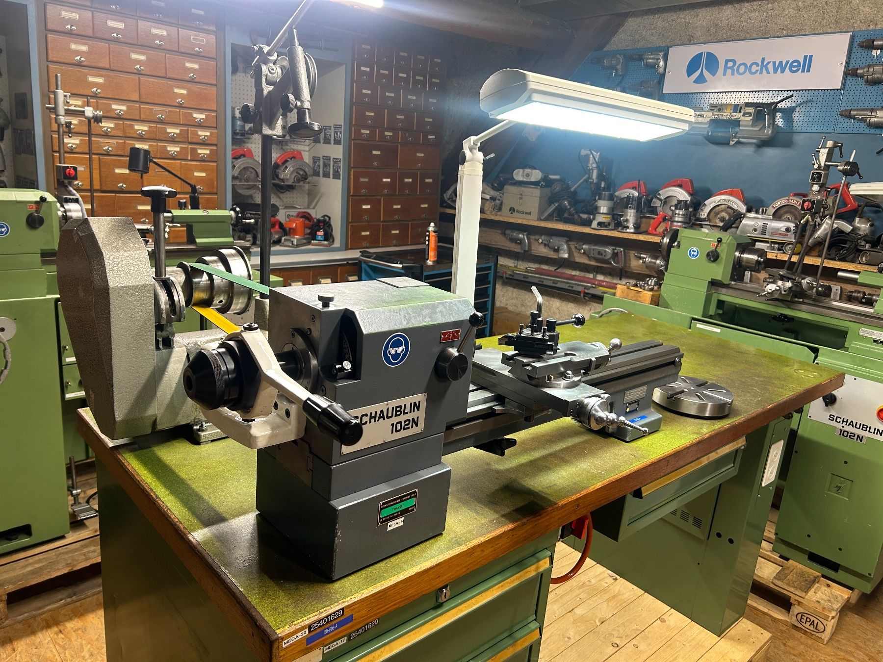Schaublin Tutte le macchine: SCHAUBLIN 102N Lehrwerkstätte – Usato da Rothenfluh venduto da BitterlinPartner 5