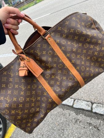 Louis Vuitton  Keepall 60   Monogram Canvas  Reisetasche