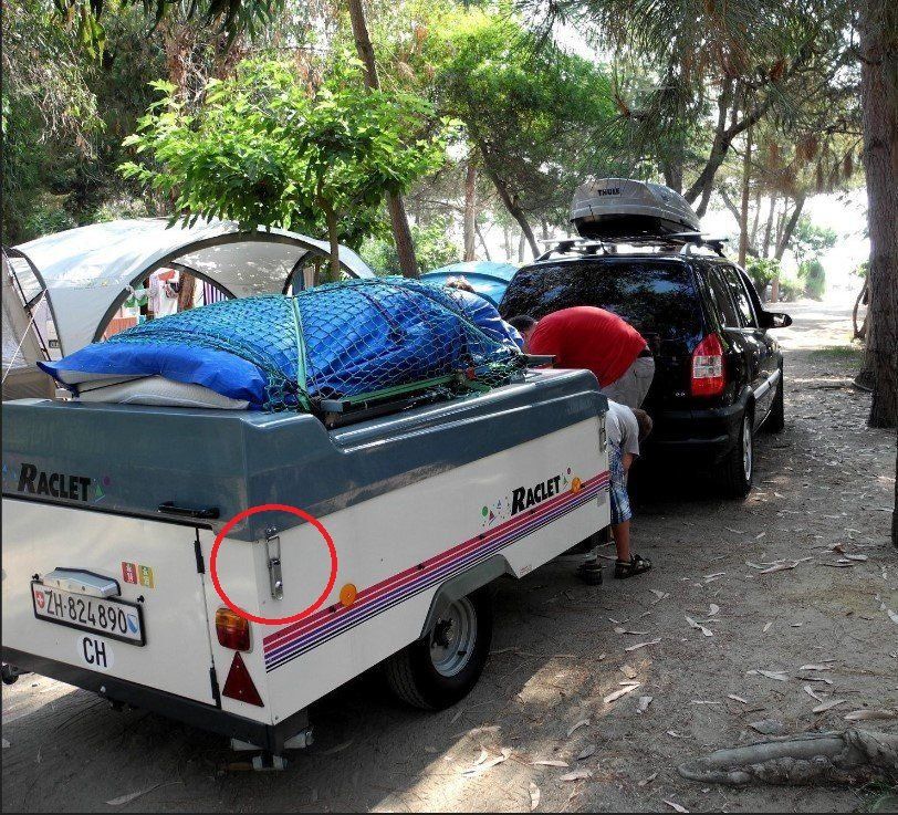 Rimorchi: Raclet Wohnwagen Anhänger Camper-Vollversion – Usato da Hittnau venduto da starlet 7