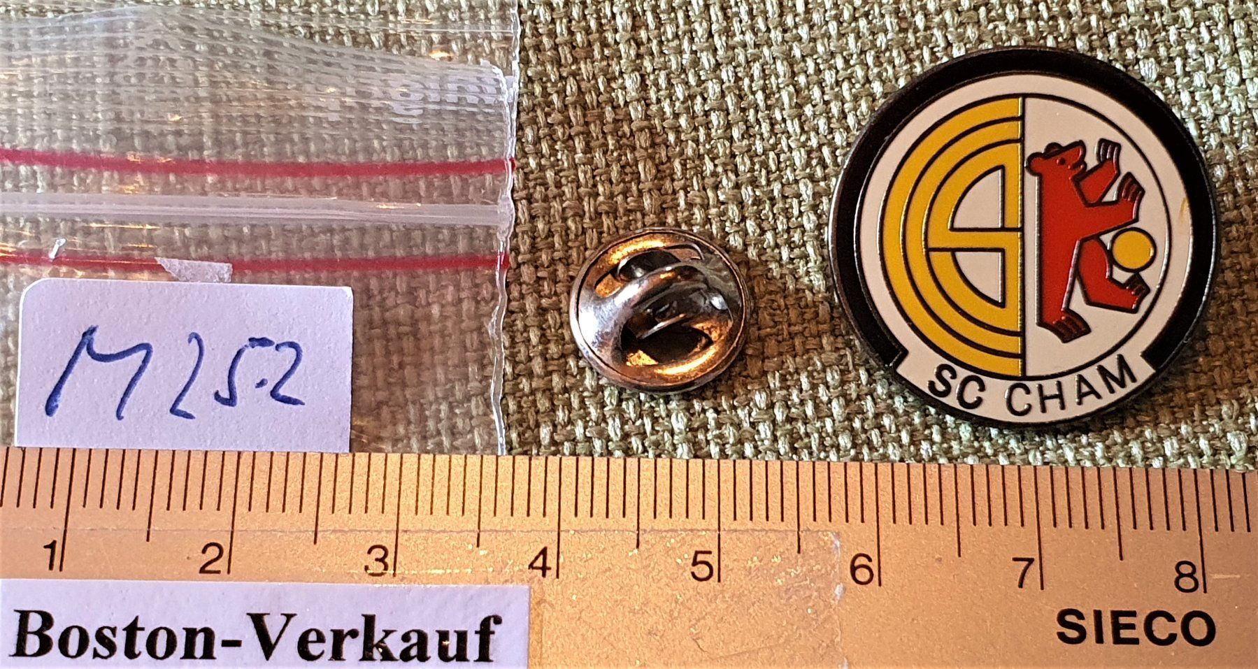 Placchette & Badge: M252 - Pin  SC CHAM – Usato da Reinach BL venduto da Boston-Verkauf 1