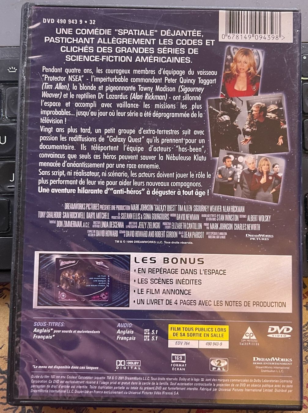 Alle DVDs: Galaxy Quest (1999) - DVD – Gebraucht aus Semsales von __Florian__ 2