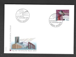 CH FDC Einzelmarke 2001