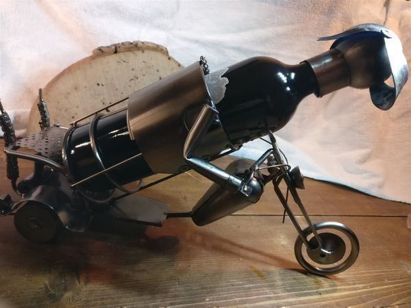 Portabottiglie: Motorrad Wein Flaschenhalter – Usato da Winterthur venduto da Miwok