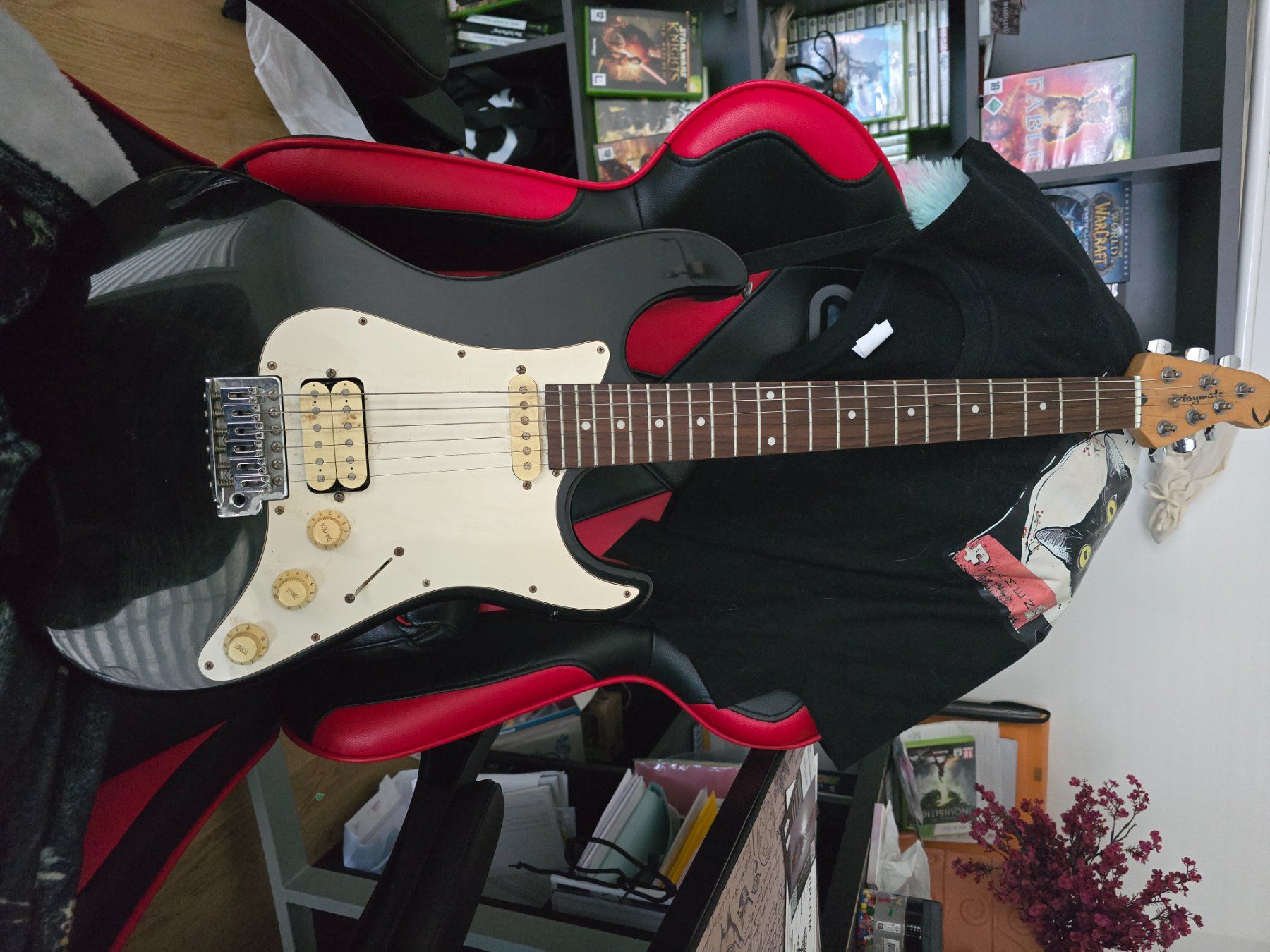 Strumenti musicali: E-Gitarren Einsteigerset: Dean Gitarre + Zoom G1Xon Multi – Usato da Basel venduto da Romansky_