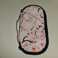 Kühltasche pink Blumen Schmetterlinge neu