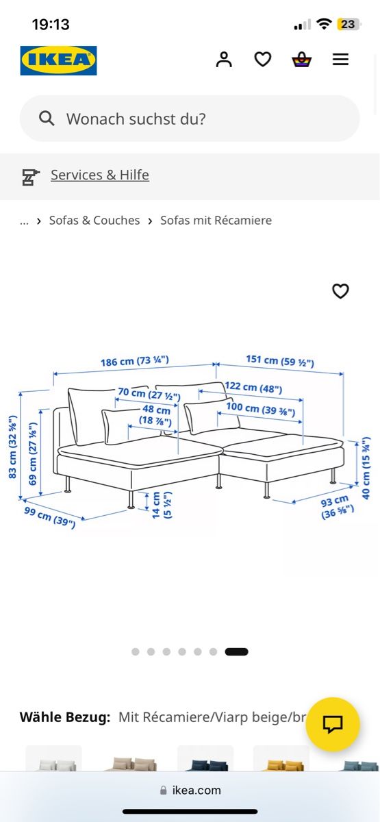 Sofas: Ikea Söderhamn Sofa – D'occasion à Zürich par the_sj2d 1