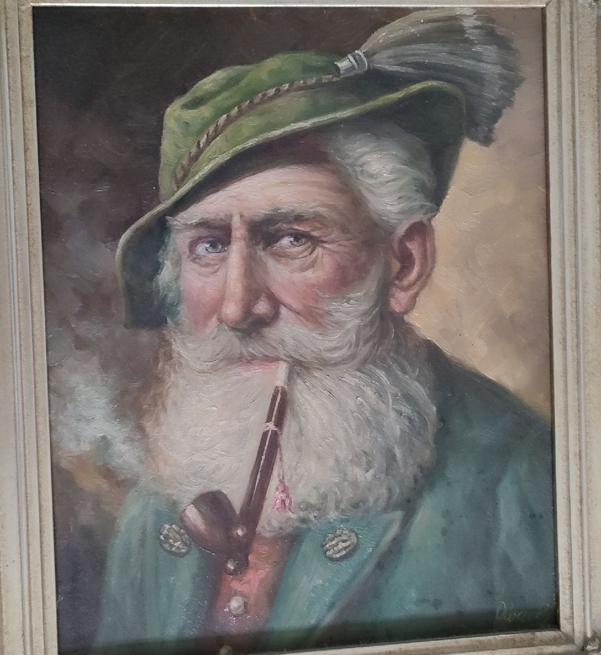 Dipinti: Förster von Olbach Ölbild – Usato da Riaz venduto da Tobydesmonts 5