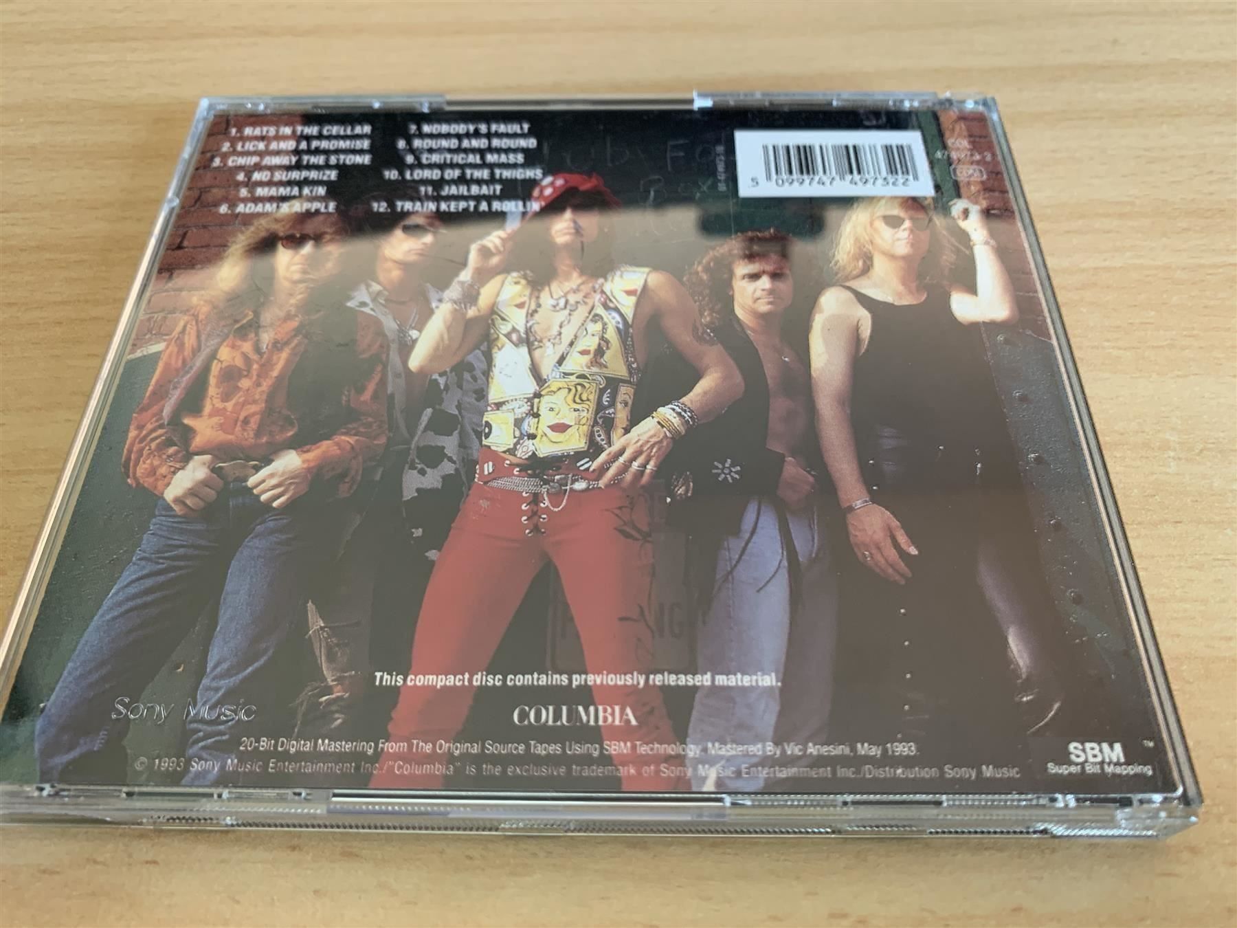 CDs: Aerosmith – Gems – Gebraucht aus Rikon im Tösstal von Alpenmutz 1
