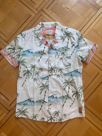 Herren Hemd Scotch & Soda Hawaii Muster Grösse M guter Zu...