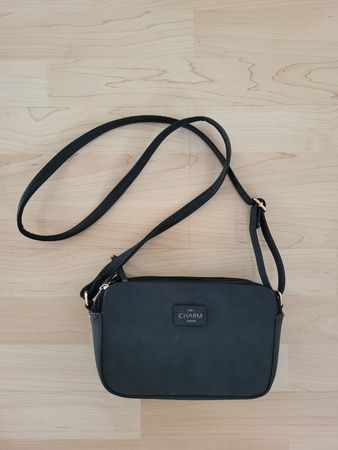 kleine Umhängetasche Charm London schwarz Damen 