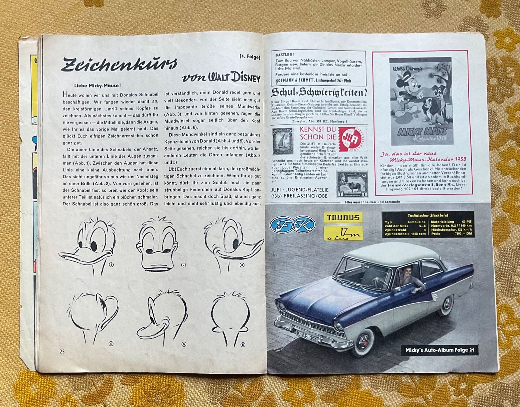 Fumetti: Micky Maus Heft Nr 22 von 1957 – Difettoso da Endingen venduto da nathan05 5