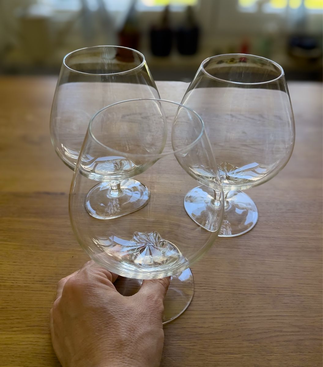 Verres: 3 grosse Cognacgläser / Schwenker – D'occasion à Zürich par stevocem 2