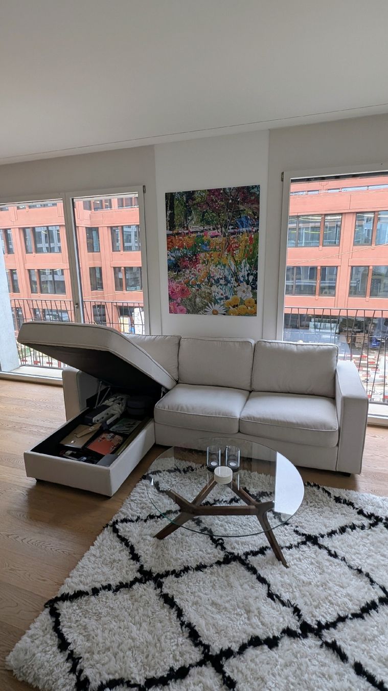 Divani: L-shaped Sofa in very good condition - beige – Usato da Zürich venduto da law_ggp7 8