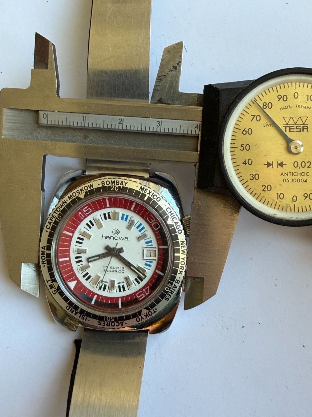 Hanowa Orologi: Hanowa Handaufzug – Usato da Worblaufen venduto da chronyves 2