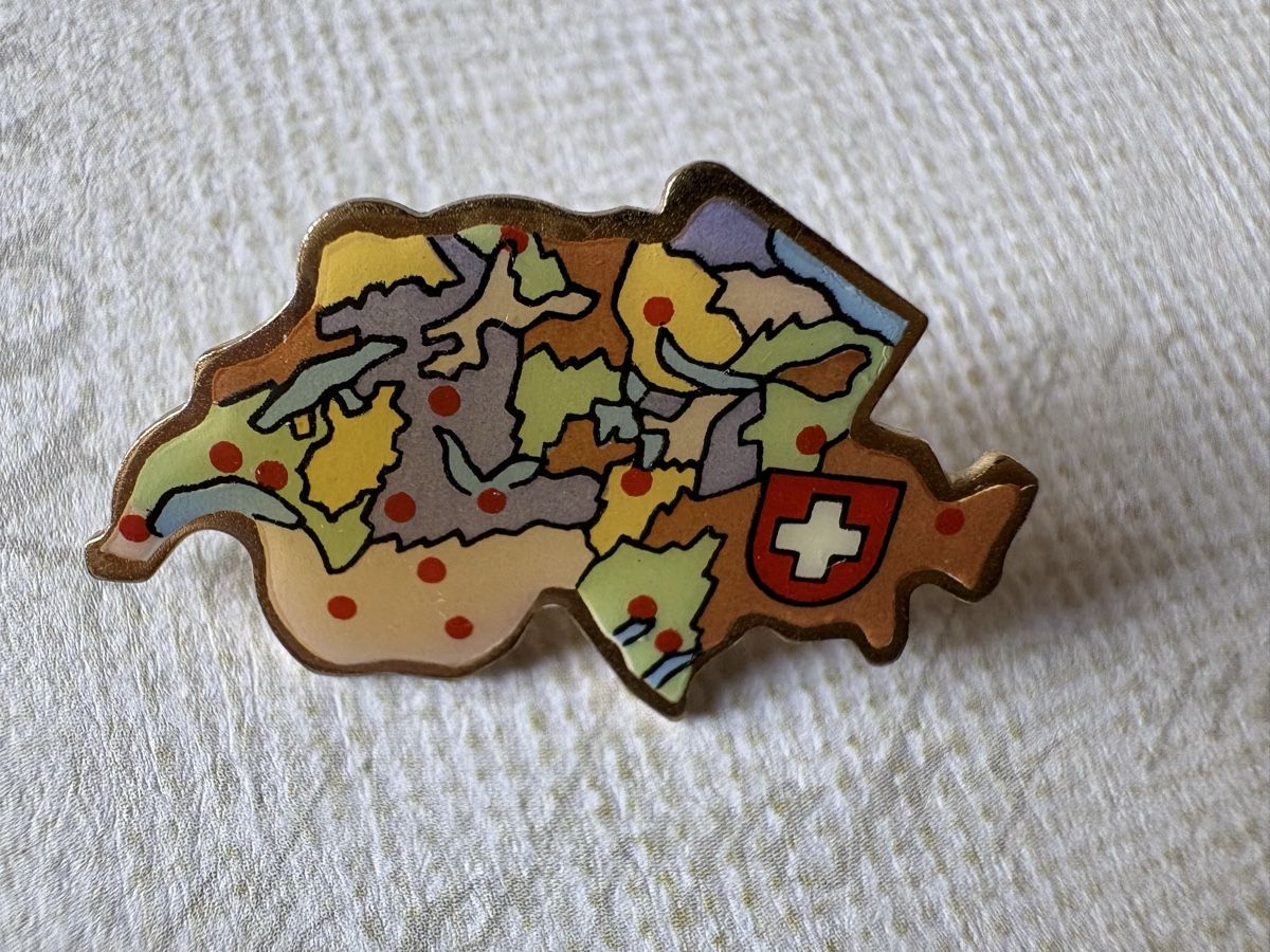 Placchette & Badge: Pin - Suisse - Schweiz - 90er – Usato da Zweisimmen venduto da Domii 1