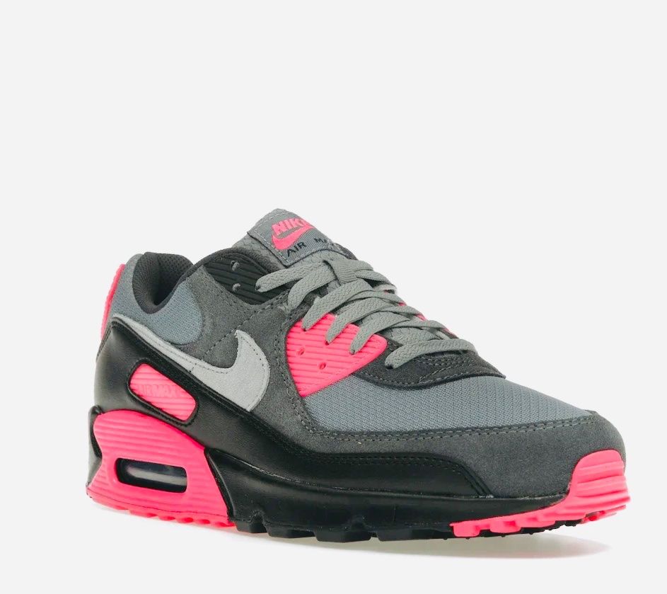 Nike Scarpe da uomo: Nike Air Max 90-Wolf Grey Hyper Pink – Usato da Pfäffikon ZH venduto da Stickiller 2