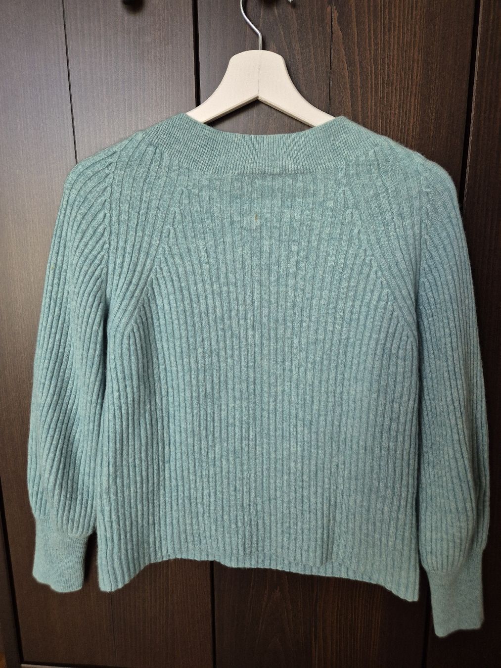 Maglioni & Felpe: ​C&A Pure Cashmere Pullover Rippstrick Gr. S Hellblau/Mint  – Usato da Affoltern am Albis venduto da Diana888 2